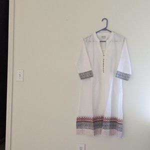 Suvasa handblock printed cotton tunic M size